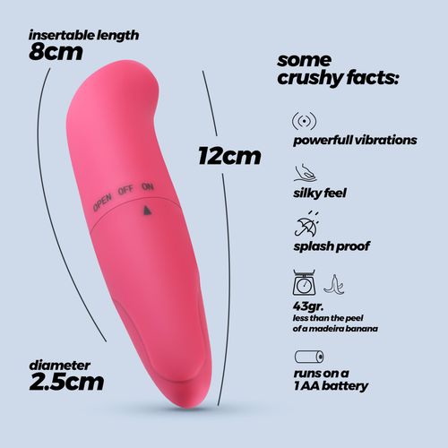 Crushious G-Finder Mini Massager Pink na Arena.pl