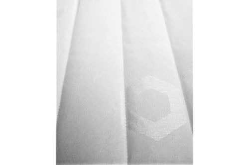 Pokrowiec na materac trudnopalny hotelowy Żakard 130x180 cm na Arena.pl