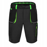NEO KRÓTKIE SPODENKI ROBOCZE PREMIUM 4 WAY STRETCH CZARNE +PASEK 81-277 M