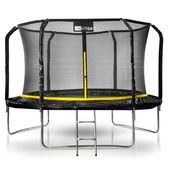 TRAMPOLINA PREMIUM 374 CM TOTAL SPORT Z DRABINKĄ