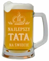 KUFEL DO PIWA PREZENT DLA TATY NA DZIEŃ OJCA Z GRAWEREM