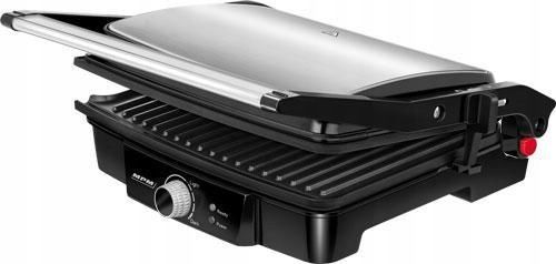 Grill elektryczny MPM MGR-09M kontaktowy 2000W na Arena.pl