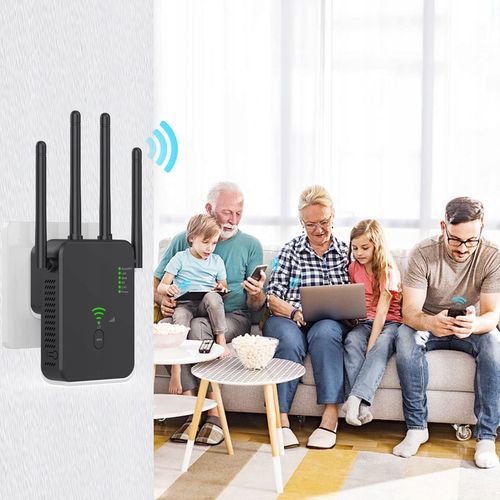 WZMACNIACZ SYGNAŁU WI-FI MOCNY REPEATER 1200MB/S 2.4GGHZ 5GHZ DWUZAKRESOWY na Arena.pl