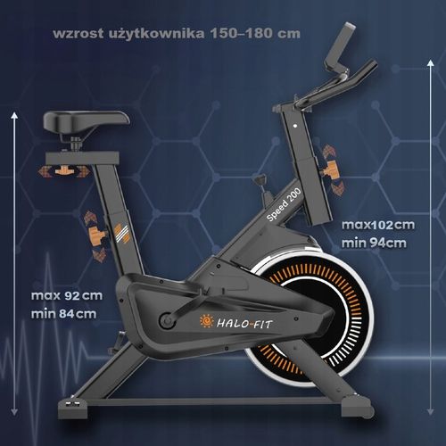 Rower Spinningowy Treningowy Halo-Fit – Rowerek Domowy Fitness Do Ćwiczeń na Arena.pl