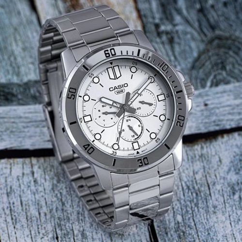 ZEGAREK MĘSKI CASIO MTP-VD300D-7E (zd268c) + BOX na Arena.pl