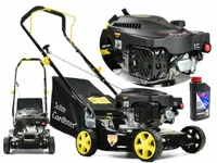 KOSIARKA SPALINOWA DO TRAWY MOCNA 3,5KM 40cm METALOWA OBUDOWA KOSZ 45L + OL