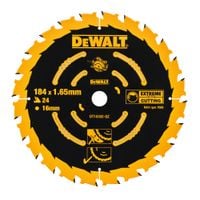 TARCZA DO DREWNA 184mm 24z DeWALT EXTREME DT10302