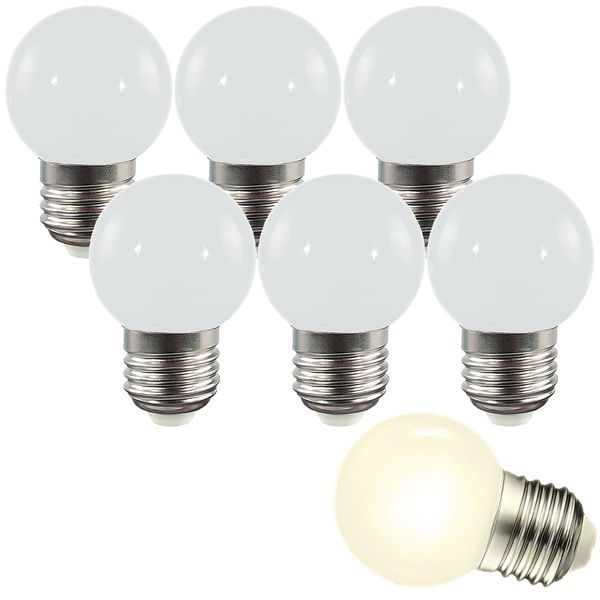 Zestaw 6X Żarówka Led G45 E27 3W zdjęcie 1