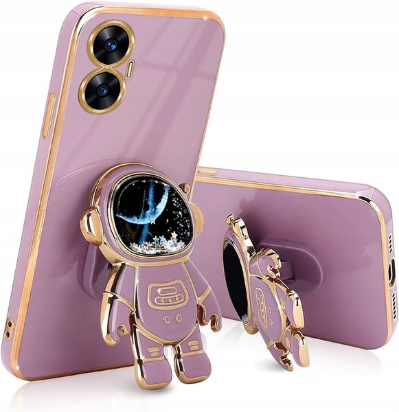 ETUI ASTRONAUT DO REALME C55 SILIKON CASE + SZKŁO zdjęcie 7