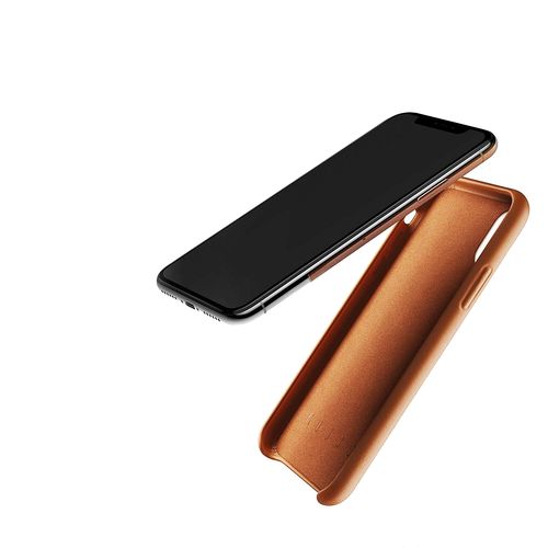 MUJJO ETUI SKÓRZANE Apple iPhone X - BROWN na Arena.pl