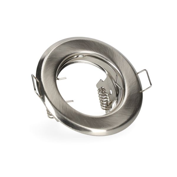 Oczko sufitowe LUMO oprawa ozdobna halogen MATOWY CHROM okrągły zdjęcie 2