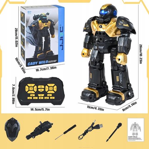 INTELIGENTNY ROBOT RC ZDALNIE STEROWANY TAŃCZY DLA DZIECI Z SENSOREM GESTÓW na Arena.pl