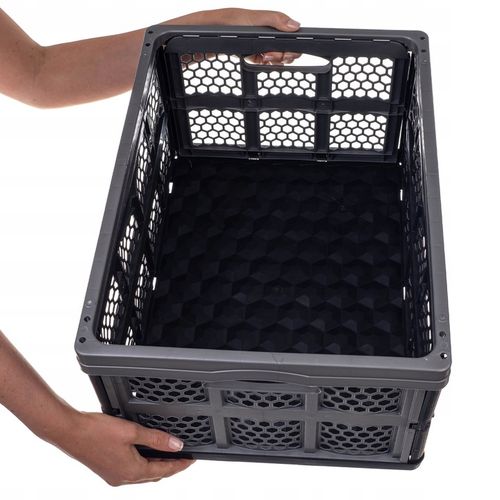 SKRZYNKA SKŁADANA DO BAGAŻNIKA KOSZ ZAKUPY POJEMNIK SKŁADANY 32L DUŻY na Arena.pl