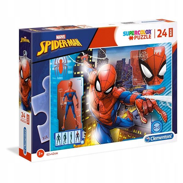 CLE puzzle 24 maxi Spiderman 28507 zdjęcie 2