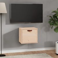 Szafka ścienna, 40x30x35 cm, lite drewno sosnowe