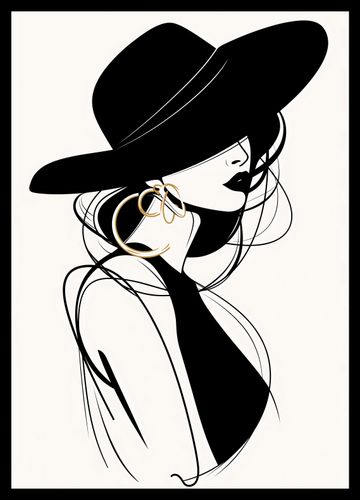 Plakat 29,7x42cm Uwikłana Elegancja na Arena.pl