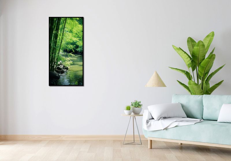 Plakat 50x100cm Spokój Bambusów zdjęcie 4