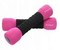 Zestaw ciężarków 2x1kg do ćwiczeń fitness CM07 HMS 17-47-212