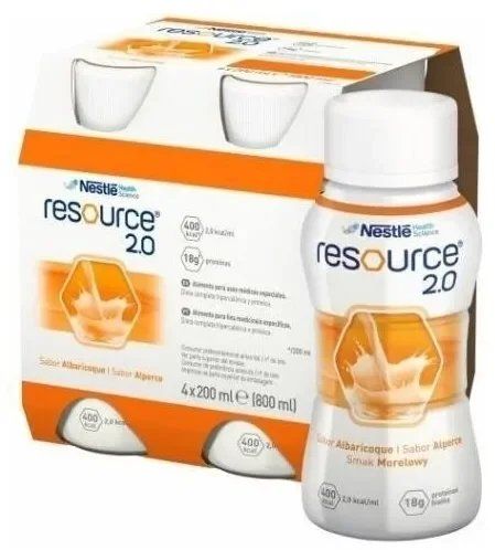 RESOURCE 2.0 smak morela 4 x 200ml zdjęcie 1