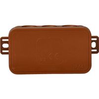 Puszka brązowa n/t 80x45x41 IP54 038-02 ViPlast
