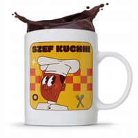 Kubek Prezent Dla Kucharza Kucharki Szef Kuchni Z Nadrukiem Ze Zdjęciem