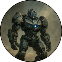 Opłatek na tort Robot Samochodowy Humanoidalny Transformers Postać