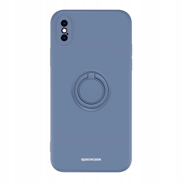 Spacecase Silicone Ring Iphone Xs Max Blue zdjęcie 7
