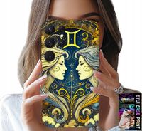ETUI DO SAMSUNG GALAXY S22 Ultra - ZNAK ZODIAKU, BLIŹNIĘTA ASTRONOMIA CASE