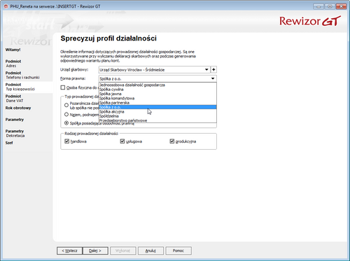 InsERT Rewizor GT system finansowo-księgowy na Arena.pl