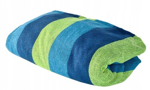 Duży Hamak Ogrodowy Dwuosobowy Pokrowiec Huśtawka Bujak Wiszący XXL + Liny na Arena.pl