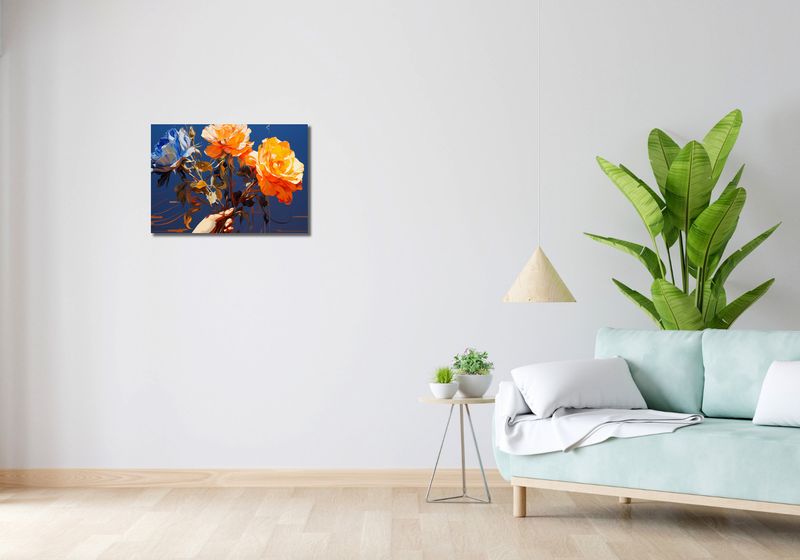 Obraz 60x40cm Żywy Uścisk zdjęcie 2