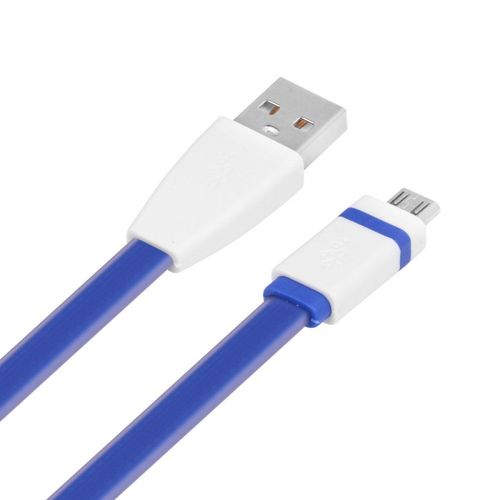 Kabel USB - Micro USB 1m niebieski na Arena.pl