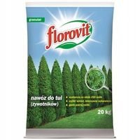 FLOROVIT NAWÓZ DO TUI IGLAKÓW CISÓW 20KG DAWKA 30G NPK+SIARKA ŻELAZO MAGNEZ