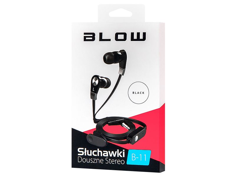 Słuchawki BLOW B-11 BLACK douszne zdjęcie 1