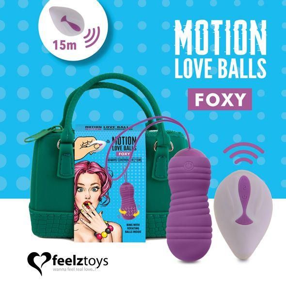 Feelztoys - Remote Controlled Motion Love Balls Foxy zdjęcie 1