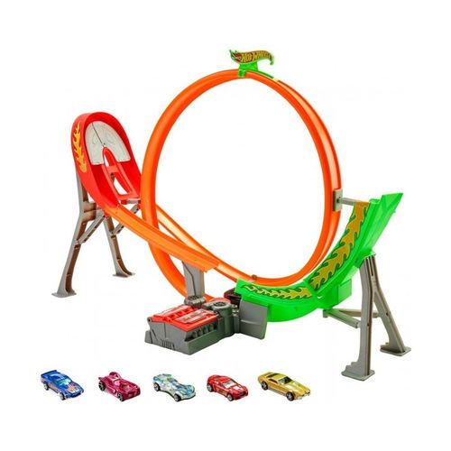 Hot Wheels Tor Wyścigowy Pętla Akcelerator 5 Autek na Arena.pl