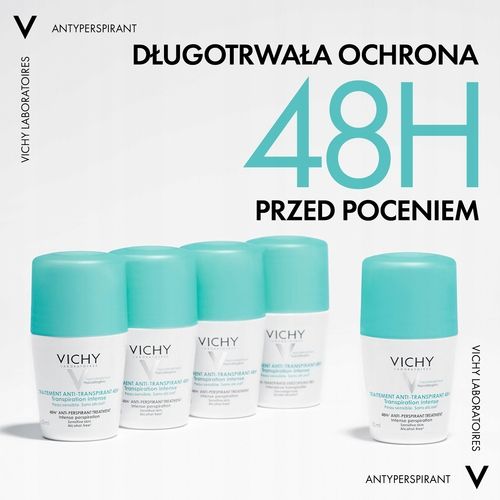 Vichy, 48-godzinny intensywny antyperspirant, 50 ml na Arena.pl