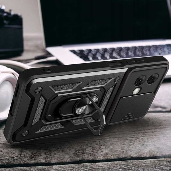 Spacecase Camring Motorola Moto G84 Black zdjęcie 5