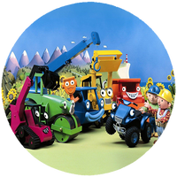 Opłatek na tort Bob Budowniczy