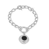 bransoletka monetka z blaszką (b21/wio/95ag-e280)