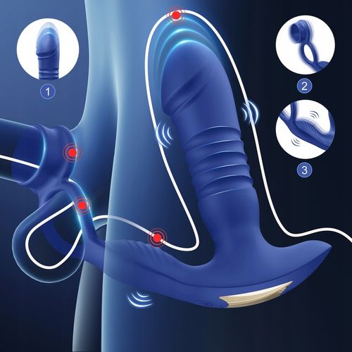 Zdalnie sterowany masażer prostaty z aplikacją APP na Arena.pl