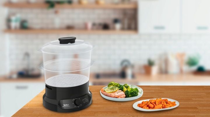 Parowar TEFAL VC139810 kompaktowy miska do ryżu zdjęcie 11