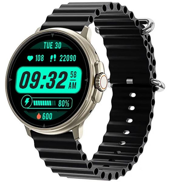 smartwatch rubicon rncf15 tytan/black smarub259 zdjęcie 1