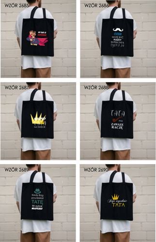 Eko Torba z nadrukiem PREZENT MY DAD na Arena.pl