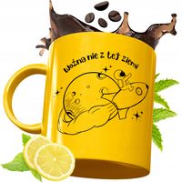 Złoty Kubek Premium Dla Woźnej Prezent Z Nadrukiem Ze Zdjęciem