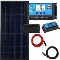 Panel Słoneczny Zestaw Solarny 180W Regulator 30A 12/24V Kampera Przyczepy