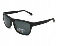 Okulary przeciwsłoneczne Polaroid sportowe czarne