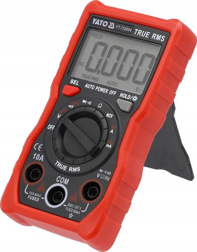 YATO MIERNIK CYFROWY TRUE RMS LCD 4000 AUTOMATYCZNY ZAKRES YT-730894 na Arena.pl