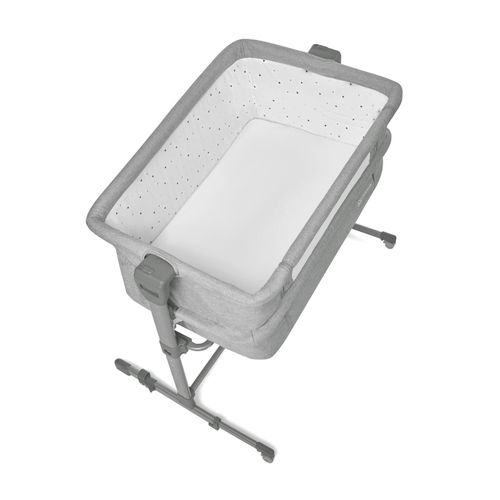 KINDERKRAFT Łóżeczko dostawne NESTE UP GREY LIGHT MELANGE na Arena.pl