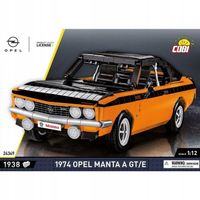 Klocki EDUKACYJNE Kolekcjonerskie SAMOCHÓD Opel Manta A GT/E 1974 Modele